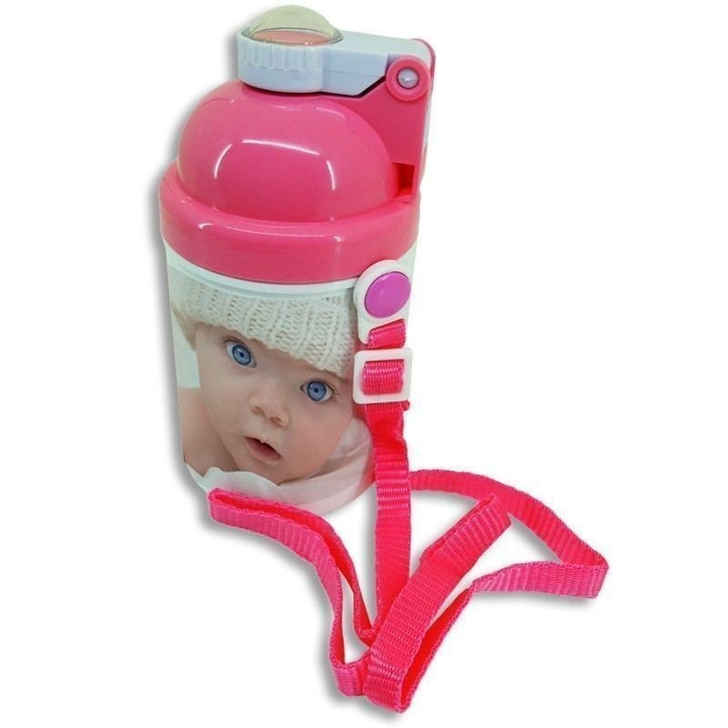 Cantimplora personalizada con fotos infantil de colores - Imagen 4
