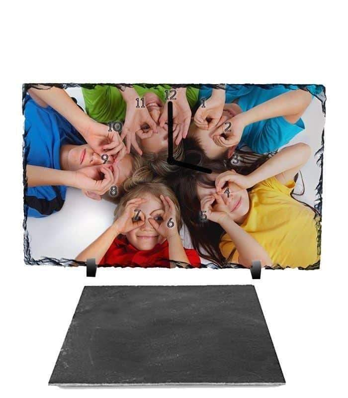 Reloj personalizado con fotos de piedra Mate