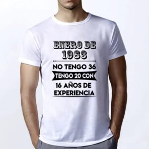 Camiseta 20 años