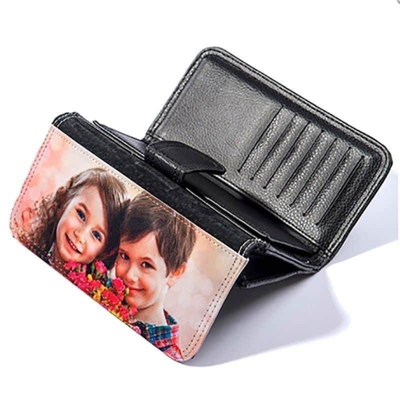 Billetero personalizado con fotos señora lux