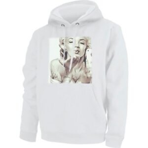 Sudadera personalizada con fotos blanca con capucha 2 caras