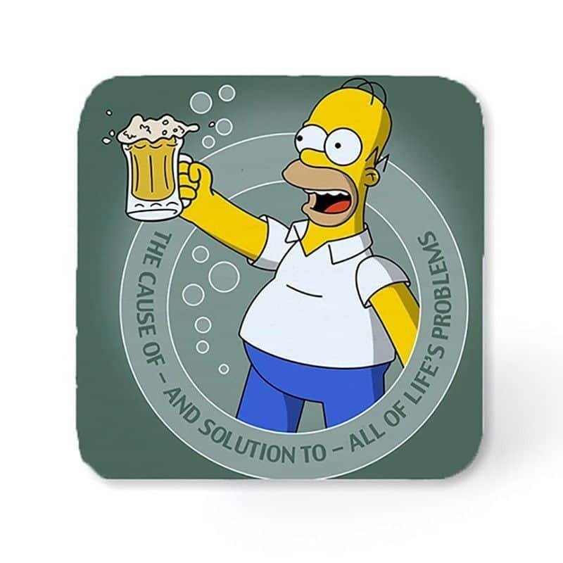 Posavasos personalizado con fotos cuadrado