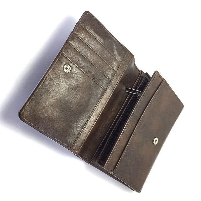 Cartera personalizada con fotos piel marrón - Imagen 2