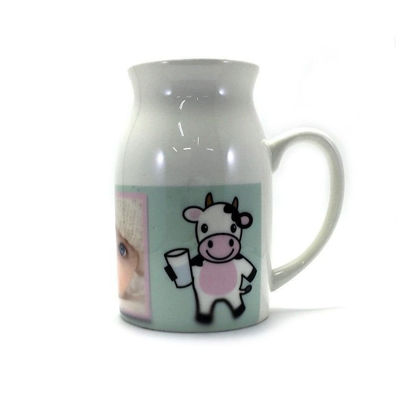 Jarra de leche personalizada con fotos 450ml