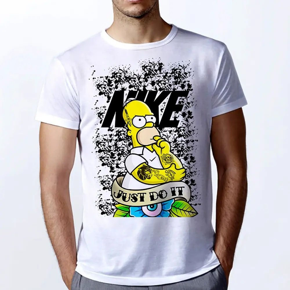 Camiseta Unisex Homer Simpson Nike