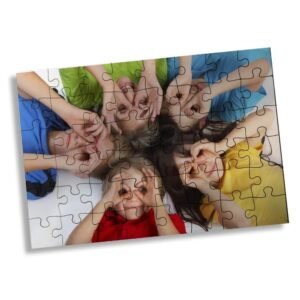 Puzzle personalizado con fotos de madera 48pz
