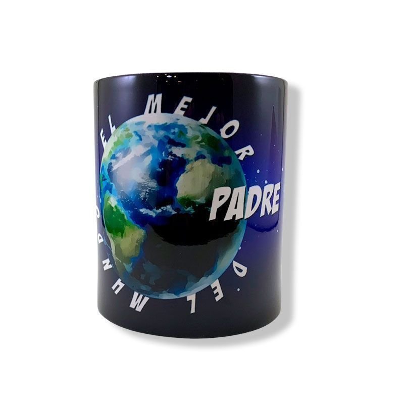 Taza El Mejor Padre + Tu foto
