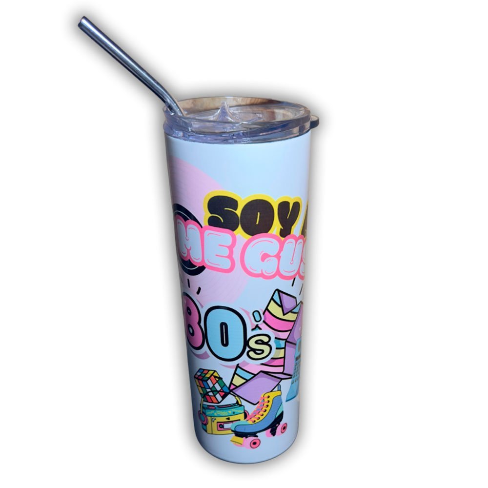 VASO PERSONALIZADO CON CAÑITA - Imagen 3