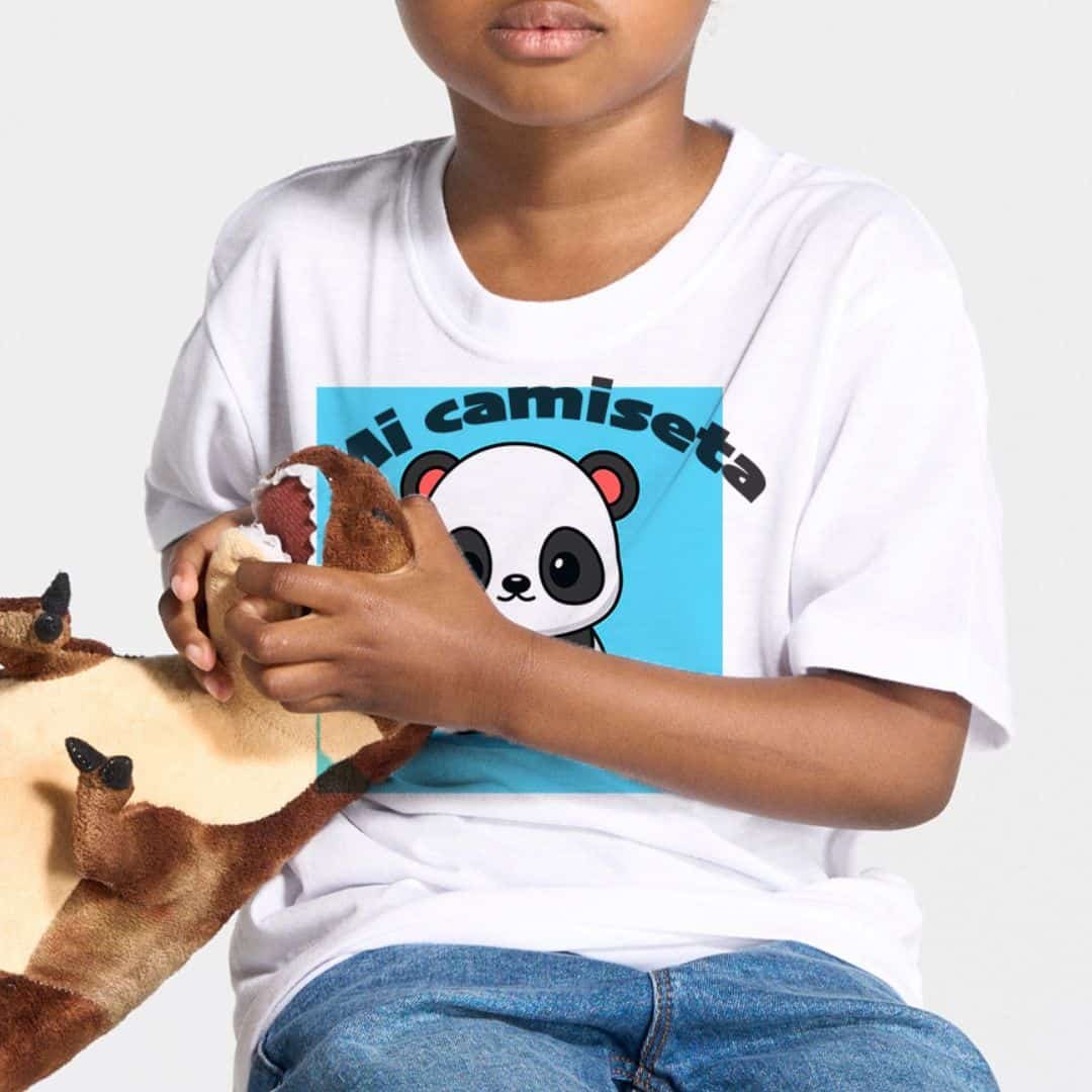 Camiseta personalizada con fotos niño
